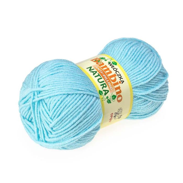 Włóczka Opus Natura Bambino nr 810 błękit