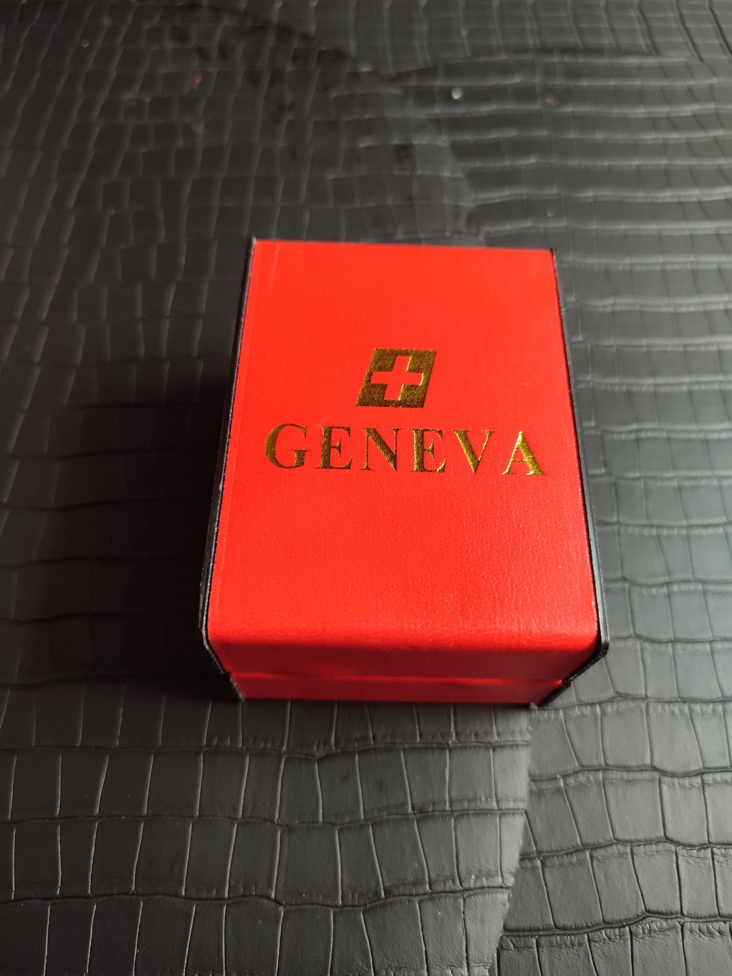 Zegarek męski klasyczny bransoletka Geneva