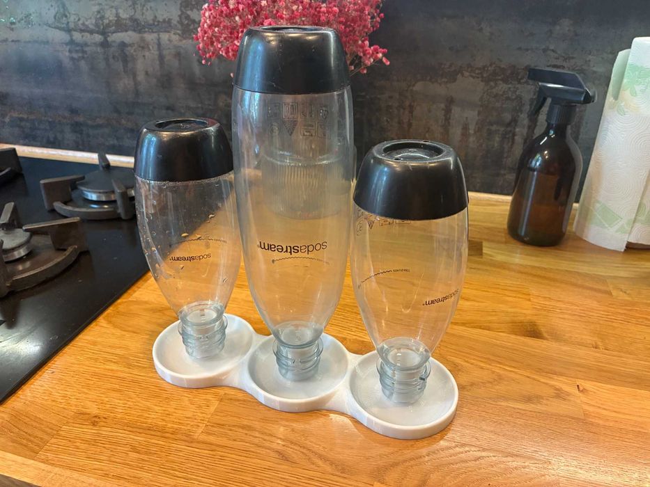 Podstawka osuszacz na butelki SodaStream/DAFI - 3 butelki