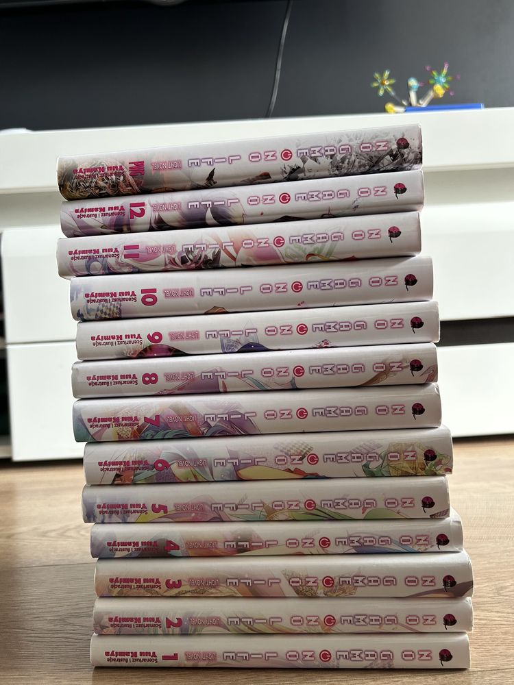 Light Novel No Game No Life 1-12 i Practical War Game