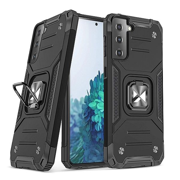 Wozinsky Ring Armor pancerne hybrydowe etui pokrowiec + magnetyczny uc