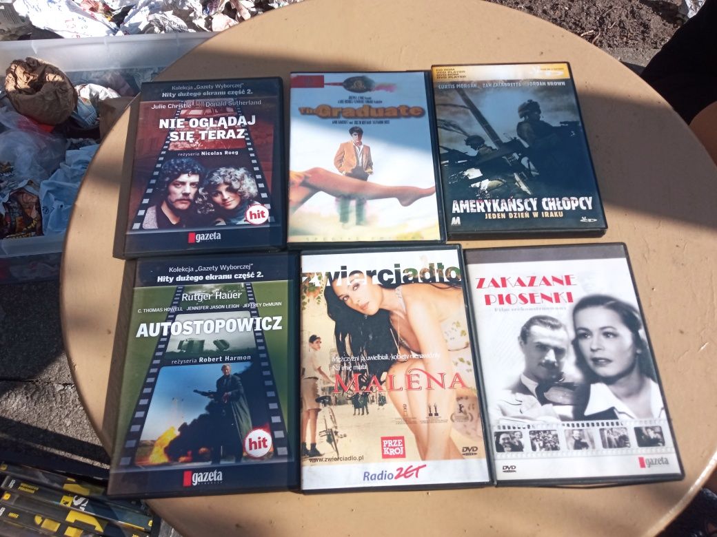 Zestaw filmów na DVD