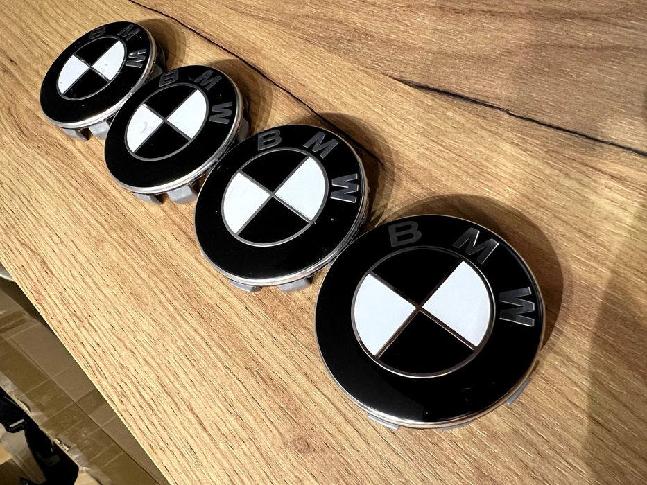 Dekielki kołpaczki do felg aluminiowych BMW 68mm^ Oryginał^ cena4szt^