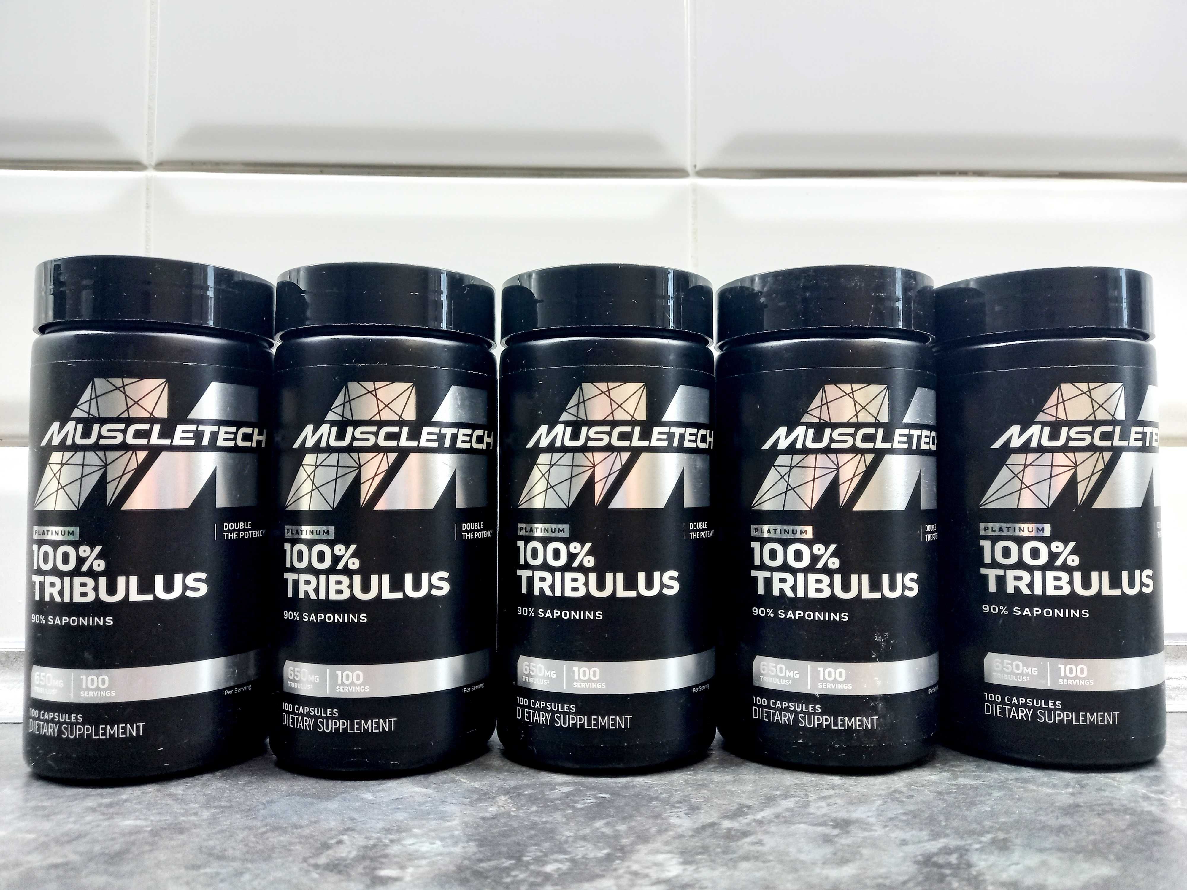 MuscleTech, Platinum 100% Tribulus (100 капс.), трибулус 90% сапонинов