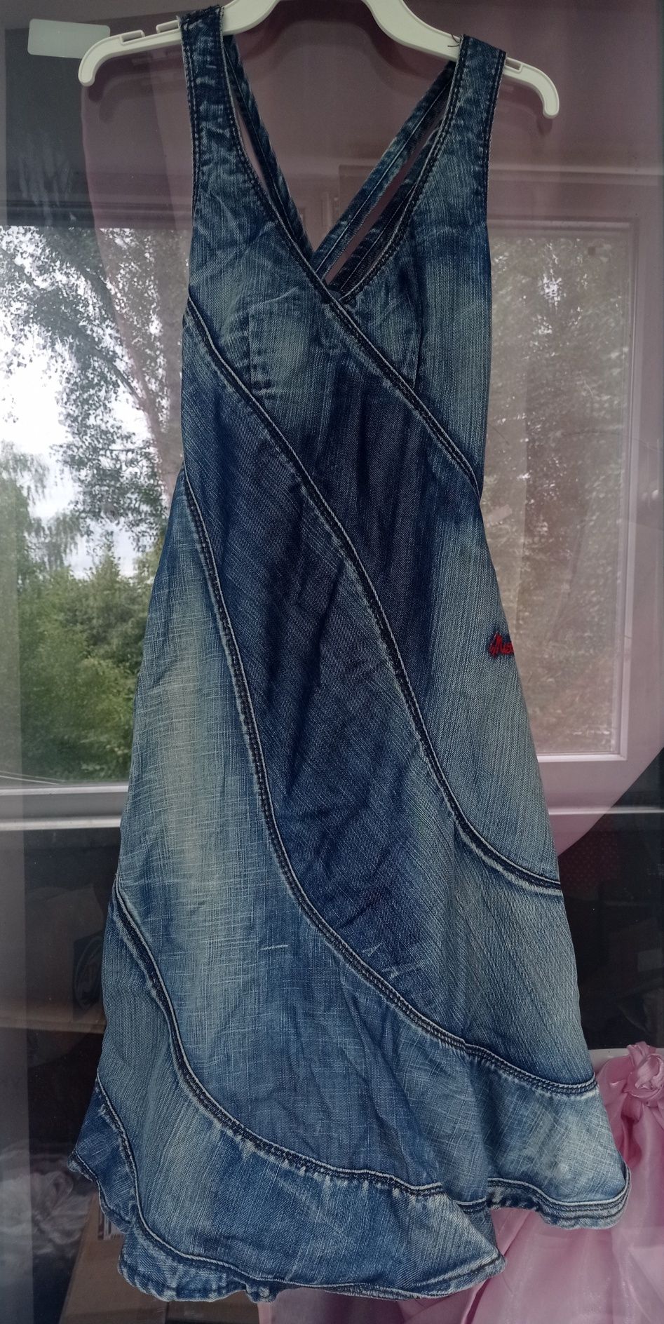 Плаття джинсове + панамка НОВЕ з біркою