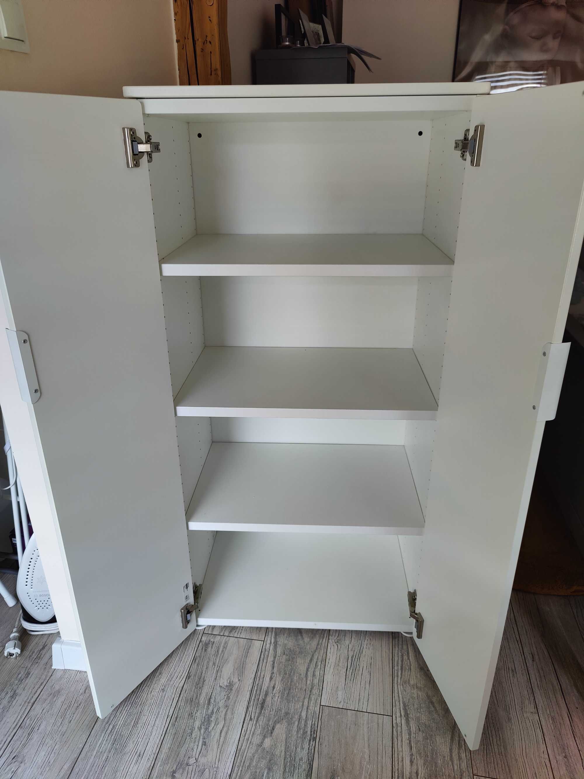 Szafa Ikea SMÅSTAD / PLATSA, Biała, 123x60x42