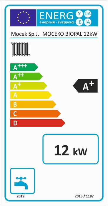 Kocioł na pellet, Moceko BIOPAL 12kW, piec dotacje OD RĘKI MOCEK ZUM