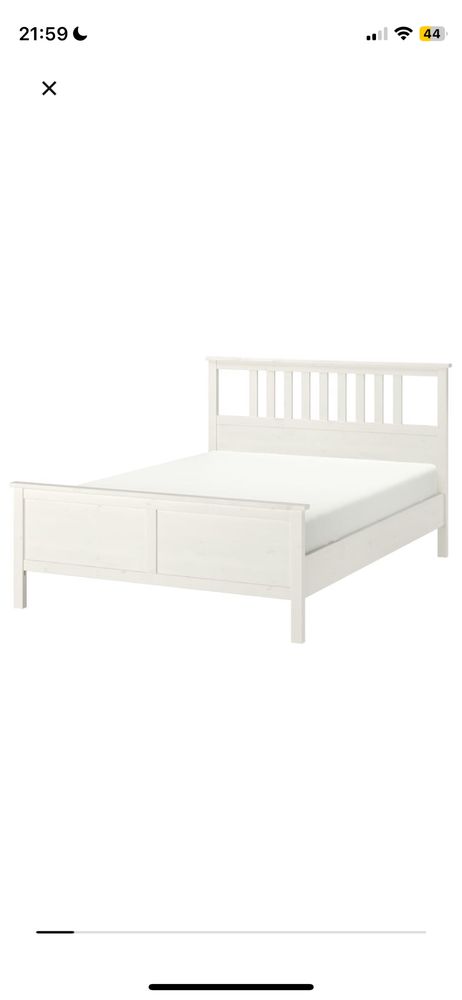 Łóżko Ikea Hemnes 140x200. Dno Leirsund.