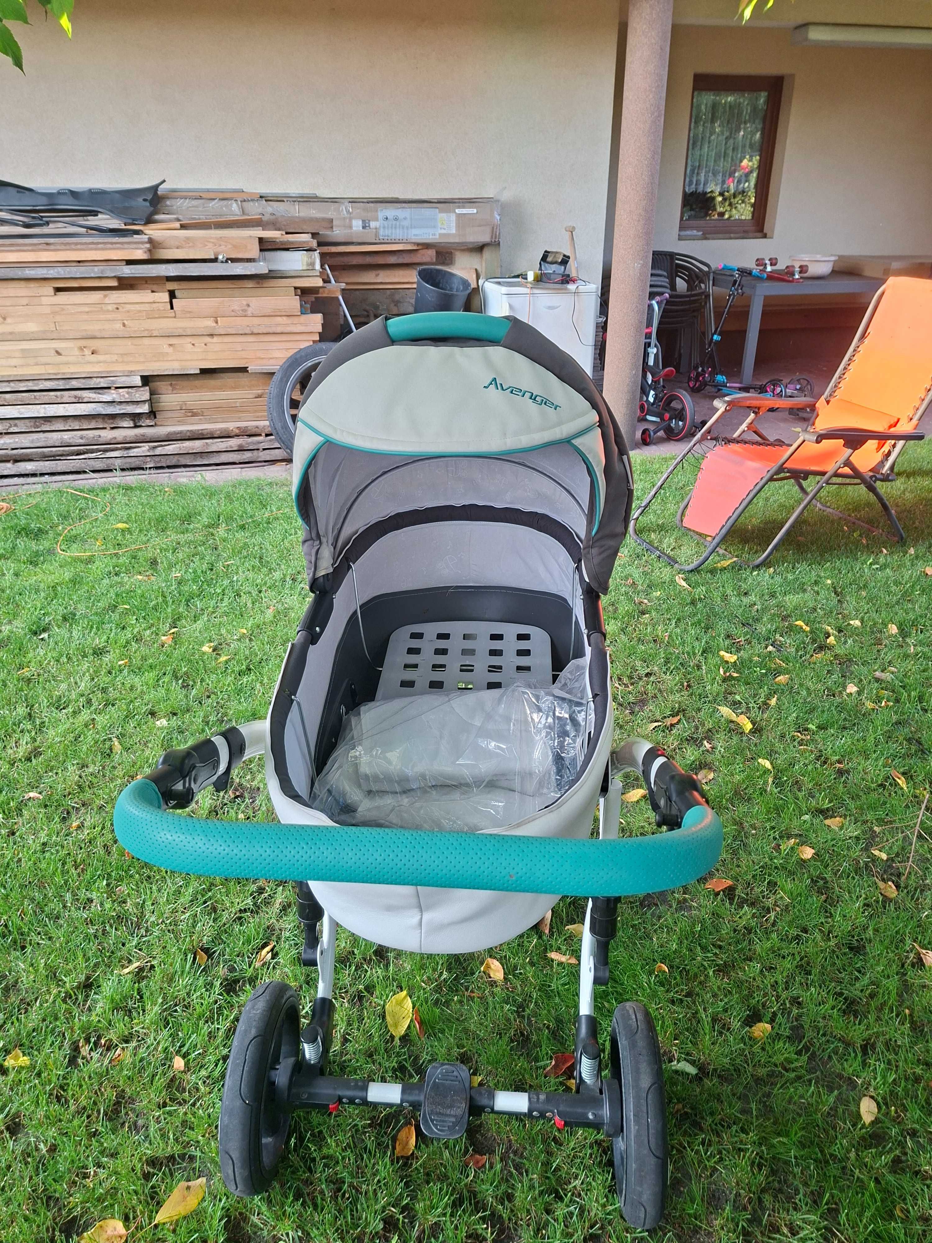 Wózek 2w1 camarelo