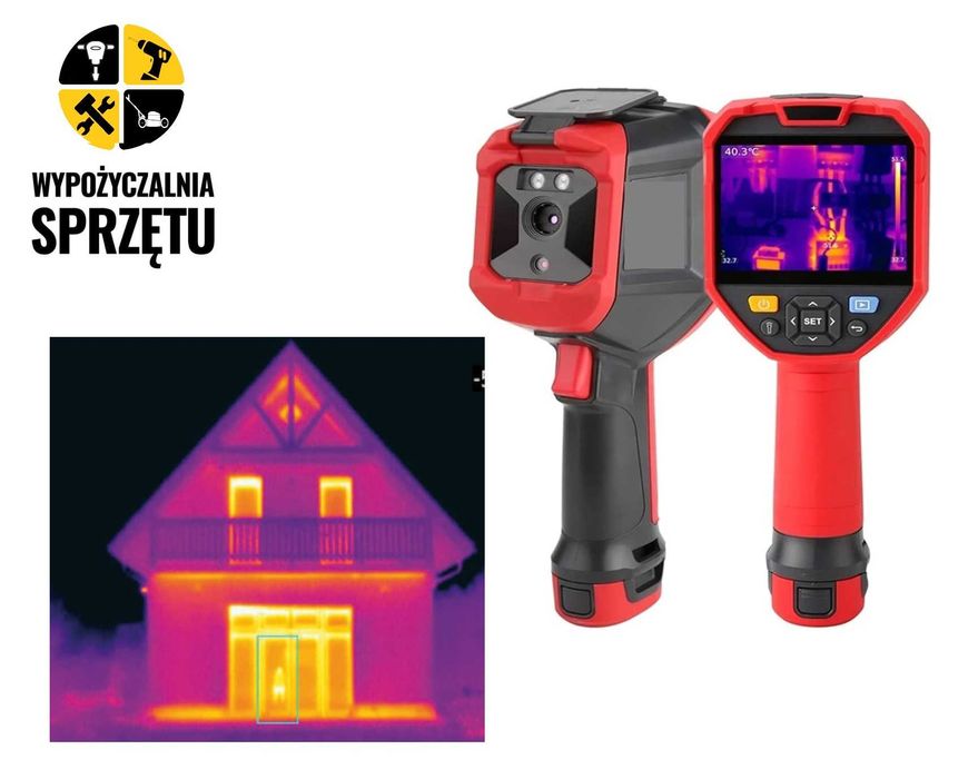Kamera termowizyjna -20°C do 550°C Wynajem Wypożyczenie, Wypożyczalnia