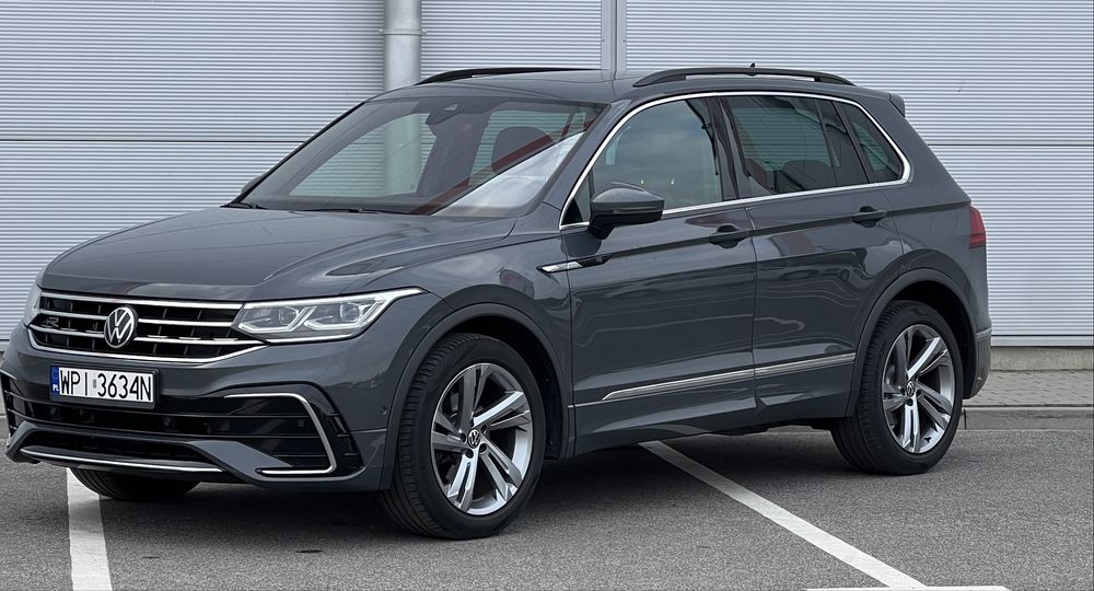 Volkswagen Tiguan 2.0 TDI 150 KM DSG • Panorama • Kamery 360° • 2022