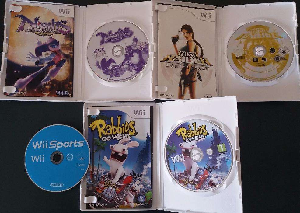 Lote Jogos Nintendo Wii