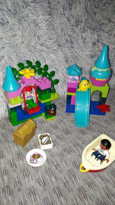 Лего дупло замок Аріель 10516  + принц з човником