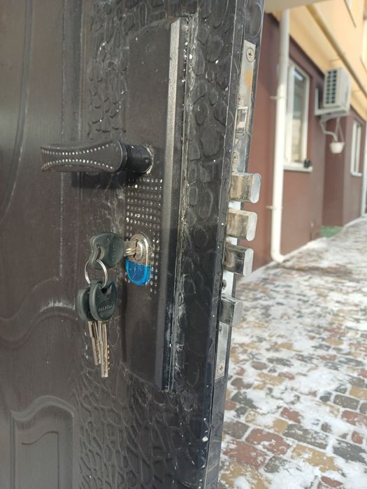 Вхідні двері Б/У металеві