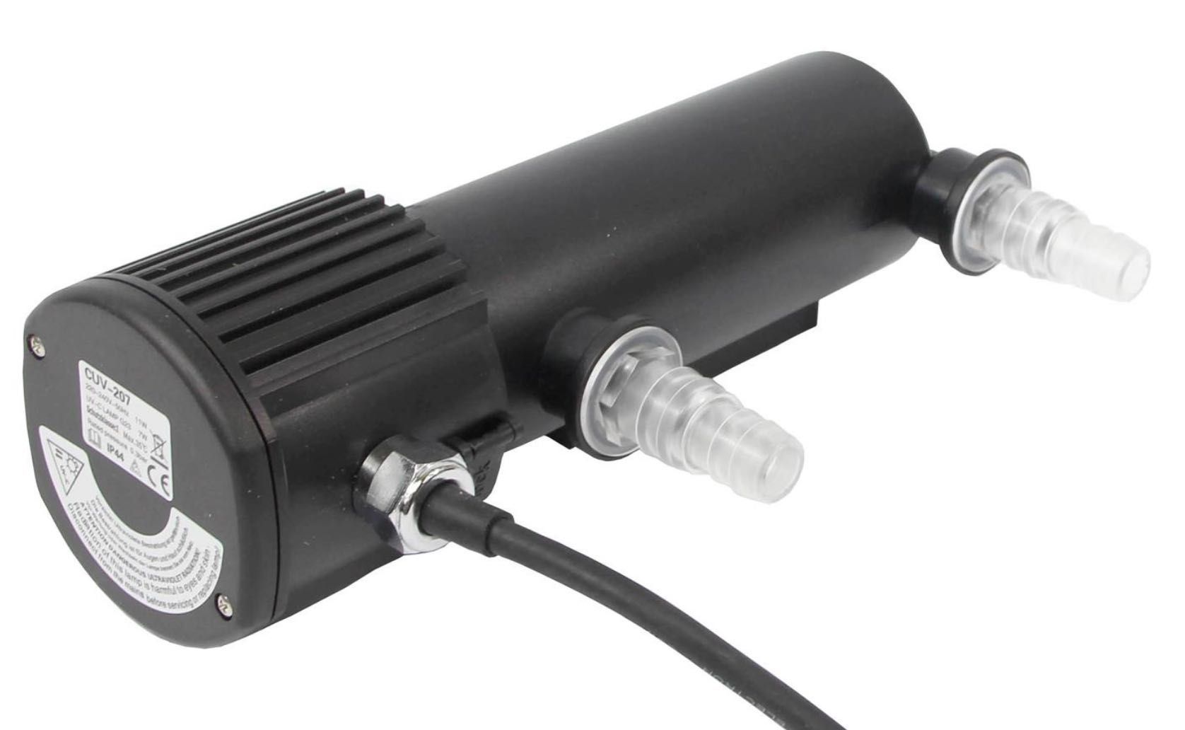 Lampa UV eliminator glonów do akwarium do 200 L, UV-C 7W, CUV
