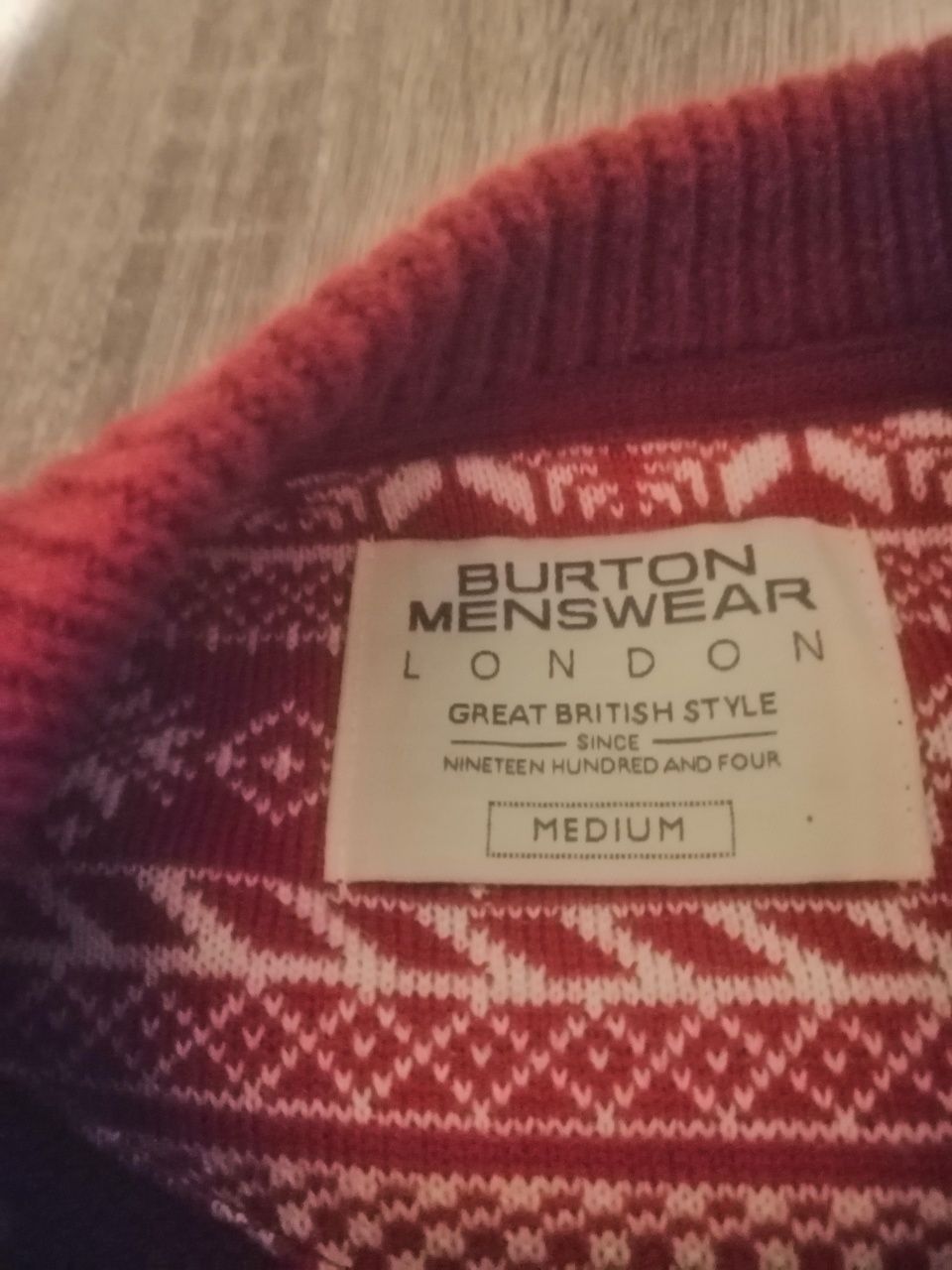 Sweter świąteczny renifer rozmiar M