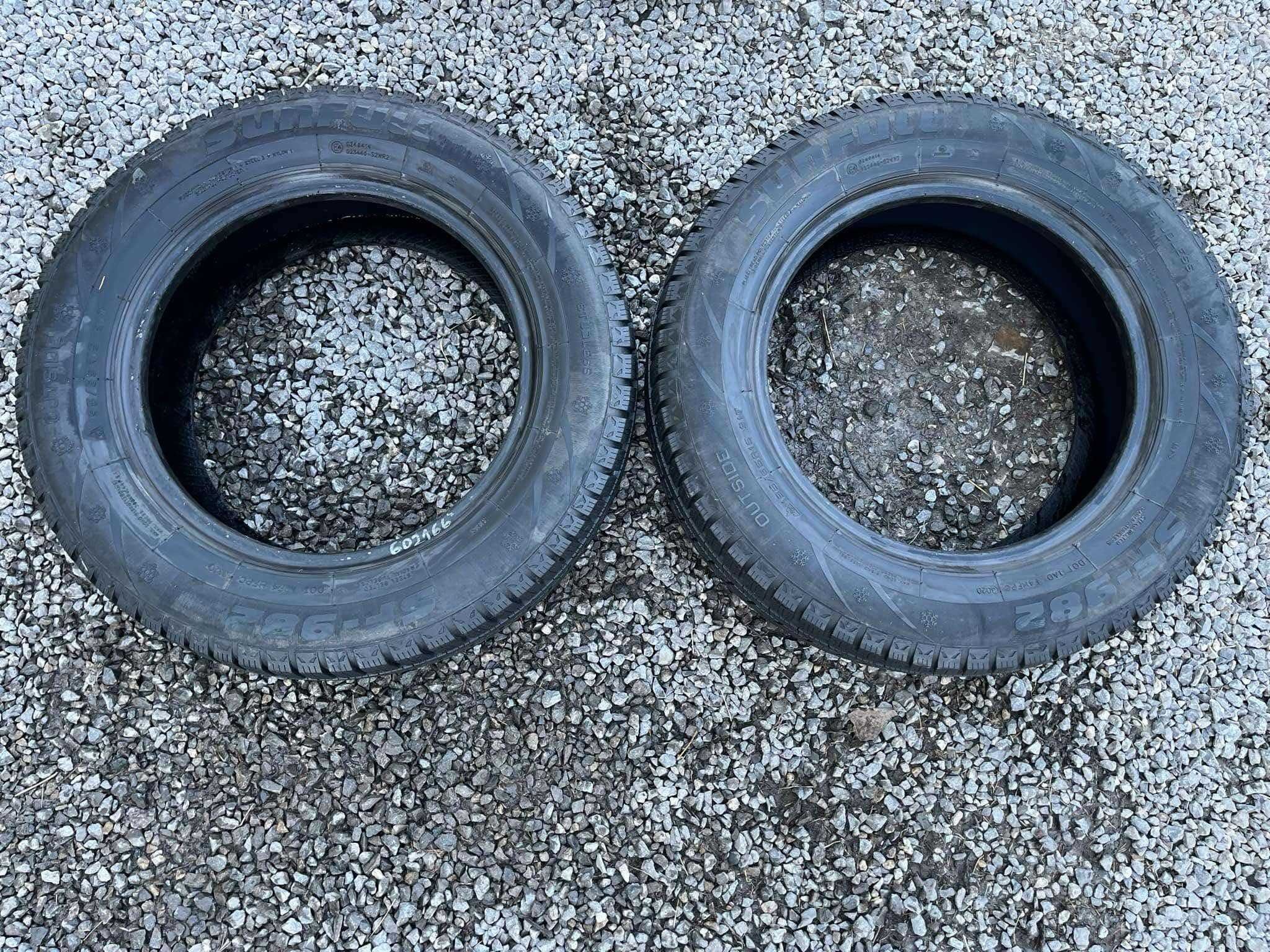 Opony 195/65R15 Sunfull SF982 Zima 2sztuki 7,52mm bieżnika