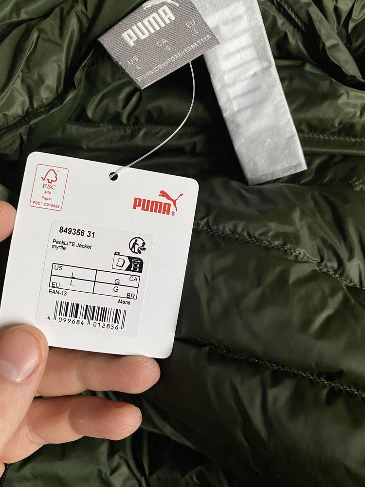 Куртка Puma Primaloft PackLITE Jacket весна S, M, L