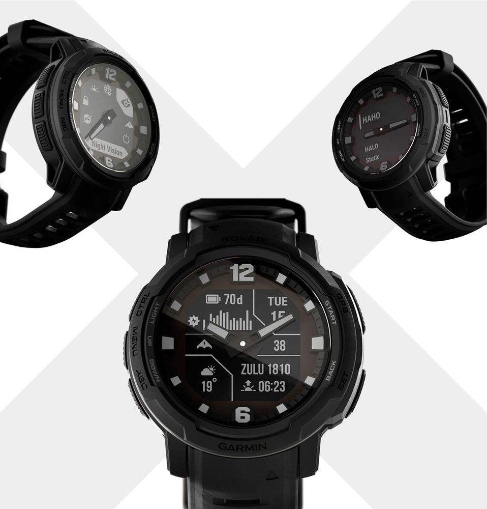 Garmin Instinct Crossover - Tactical Edition Black