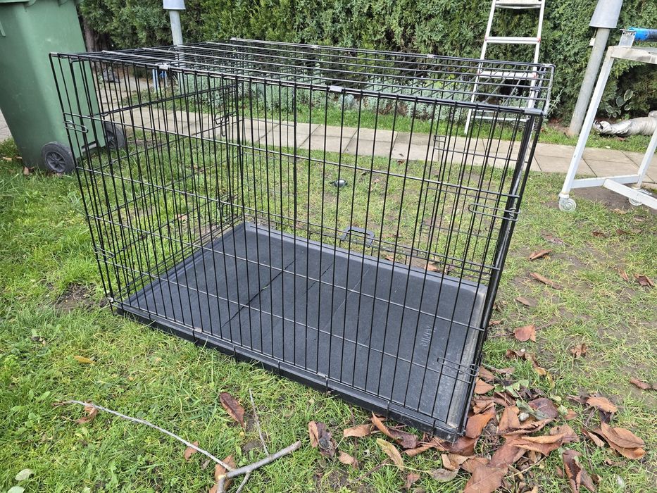 Klatka kennelowa składana dla psa klatka kojec  zagroda