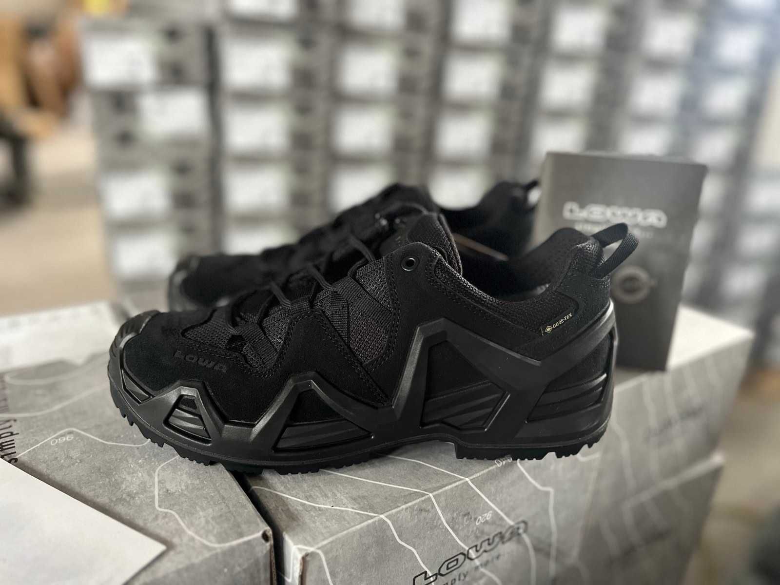 LOWA Тактичні черевики кросівки ZEPHYR GTX® LO MK2 BLACK ОРИГІНАЛ