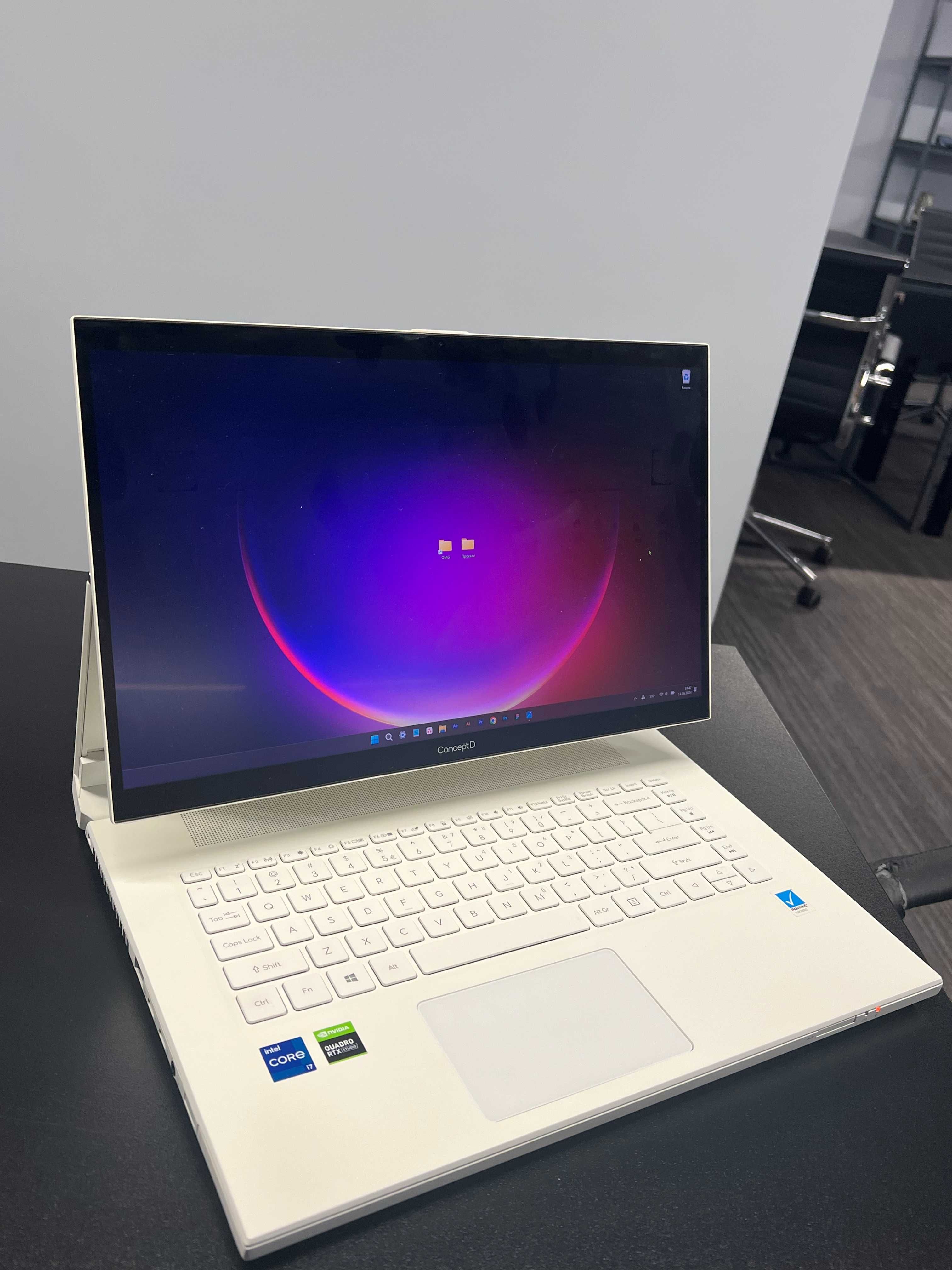 Acer ConceptD 7 Ezel CC715-72P 15.6" IPS i7-11800H 64GB RTX A3000
