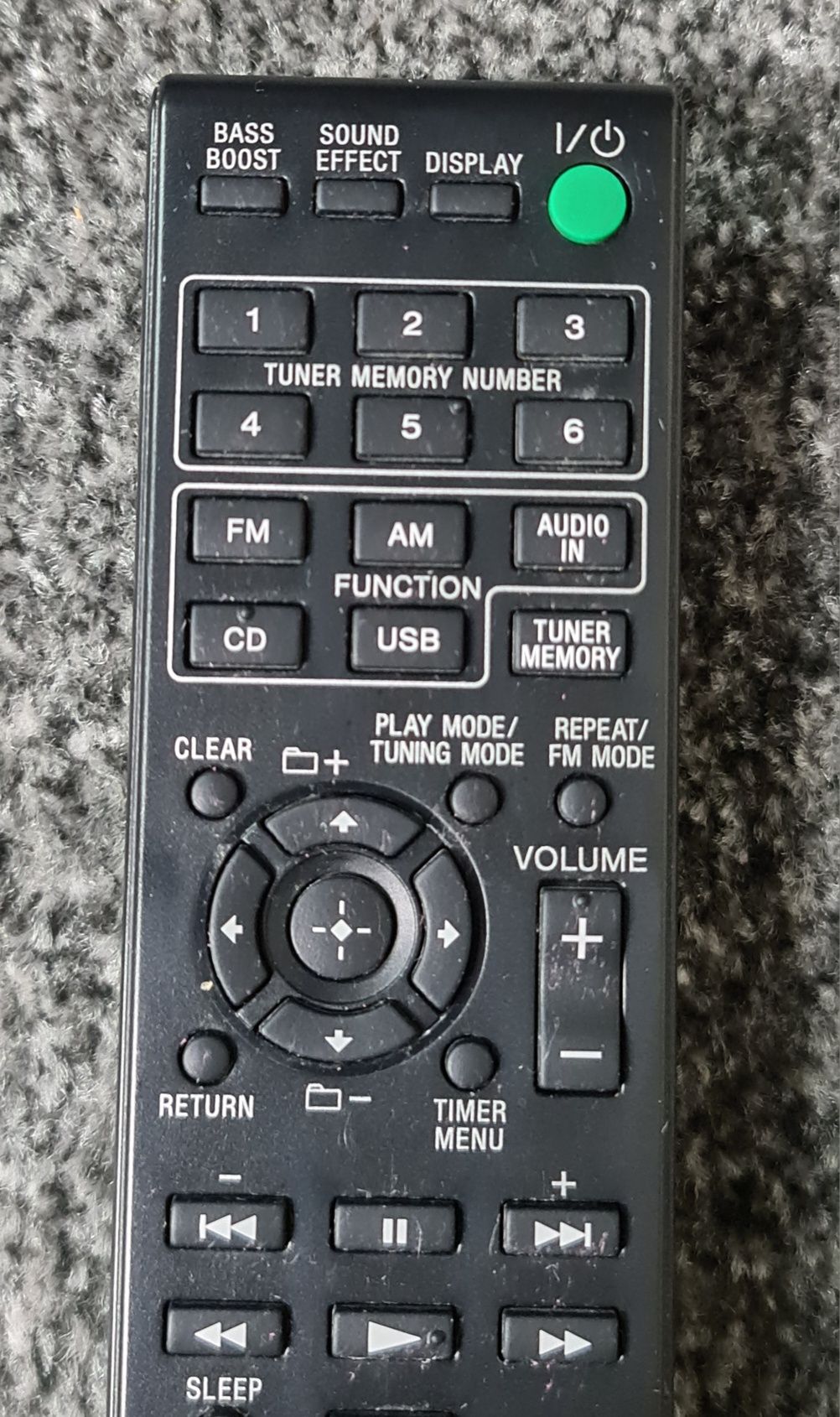 Pilot Sony audio RM-AMU153 wysyłka 0 zł