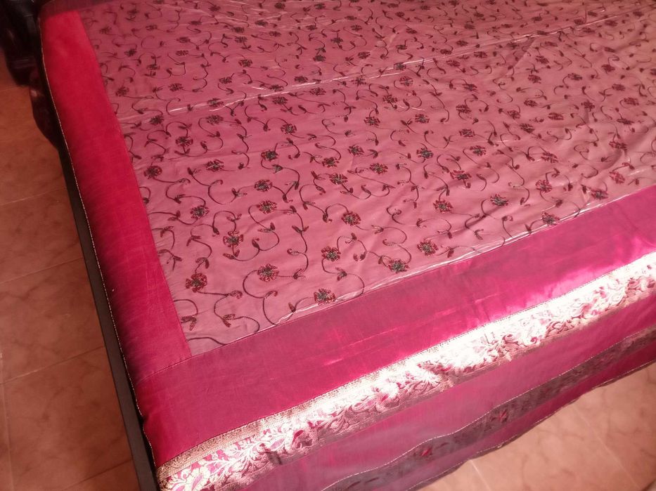 Colcha/Edredon em organza