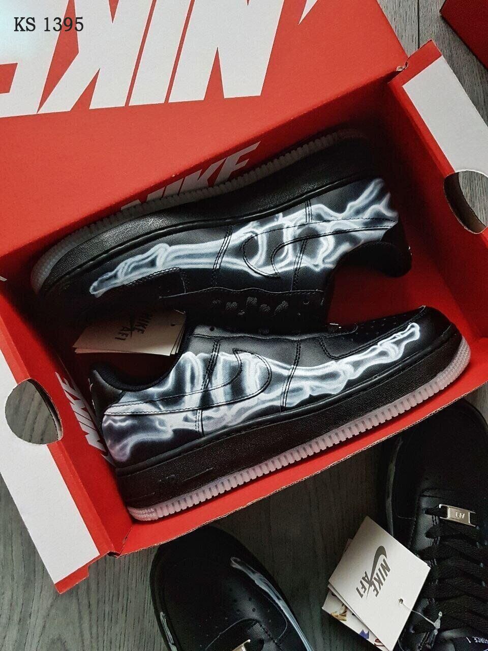 Кроссовки Nike Air Force 1 Low Skeleton Black