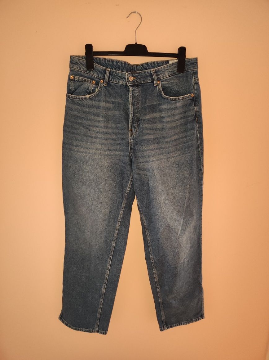 Straight high waist jeans 48 H&M divided