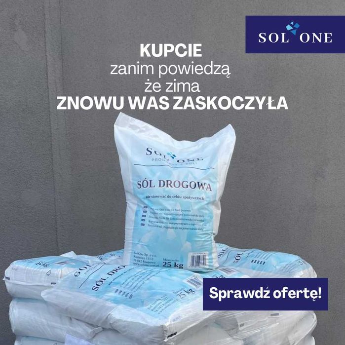 Sól drogowa luz / worek 25 kg / Big Bag