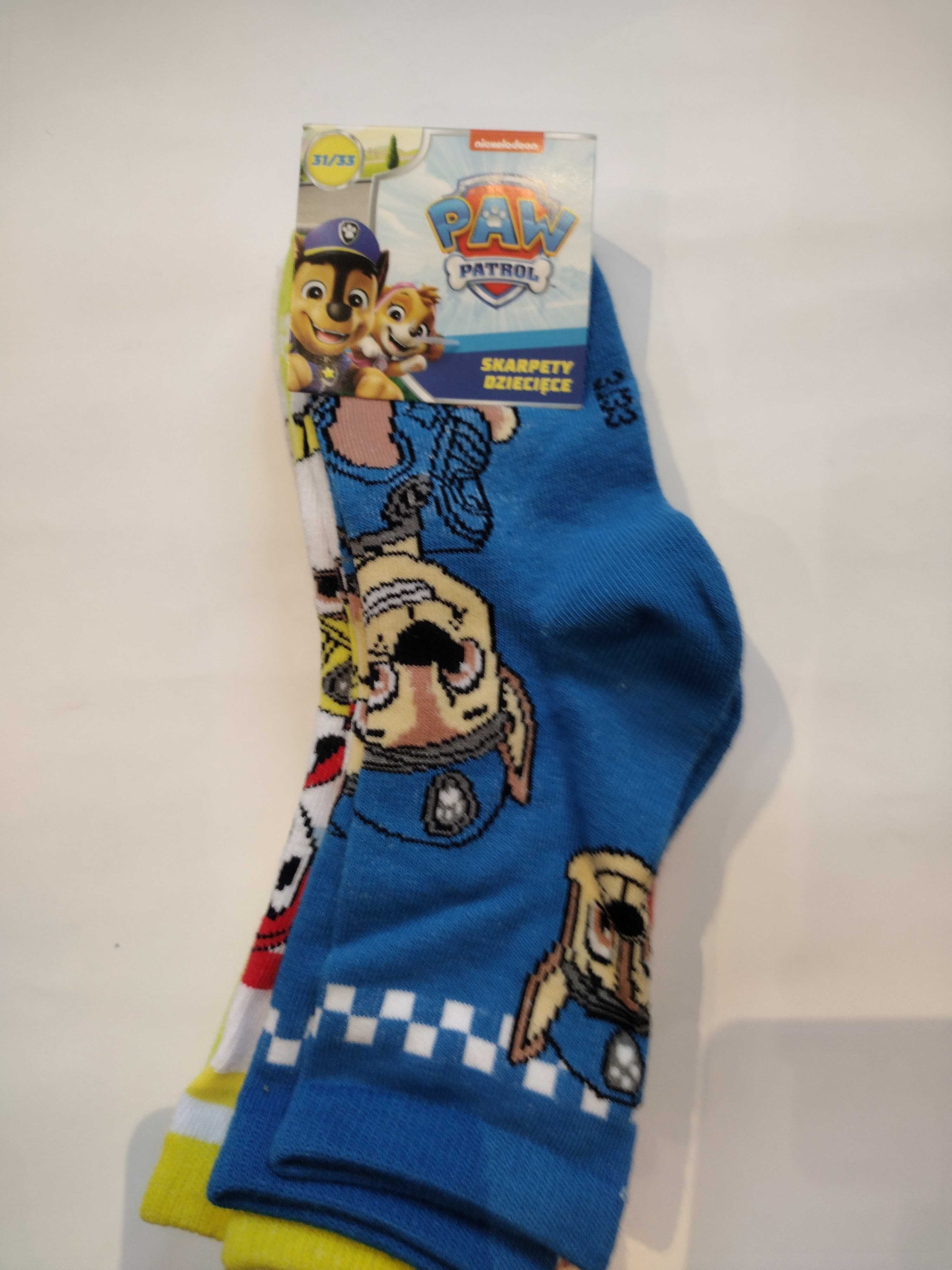 5 pack skarpetek 31-33 chase psi patrol Paw patrol dla chłopaka