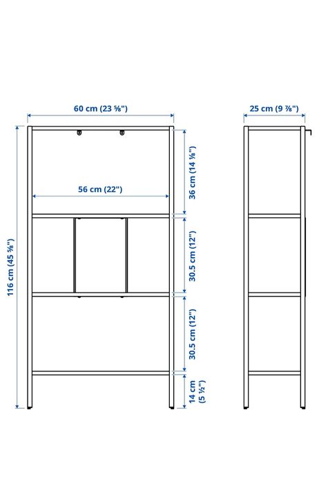 2 estantes IKEA - NOVAS