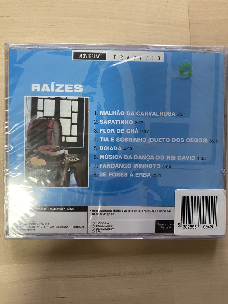 CD “Raízes” música tradicional portuguesa