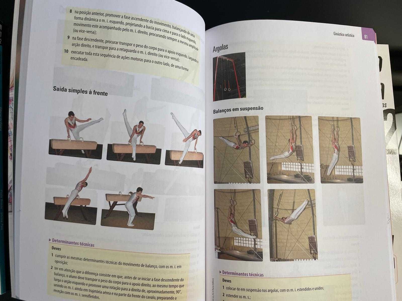Educação Física, 10º, 11º e 12º anos. Parte 1, 2 e 3.