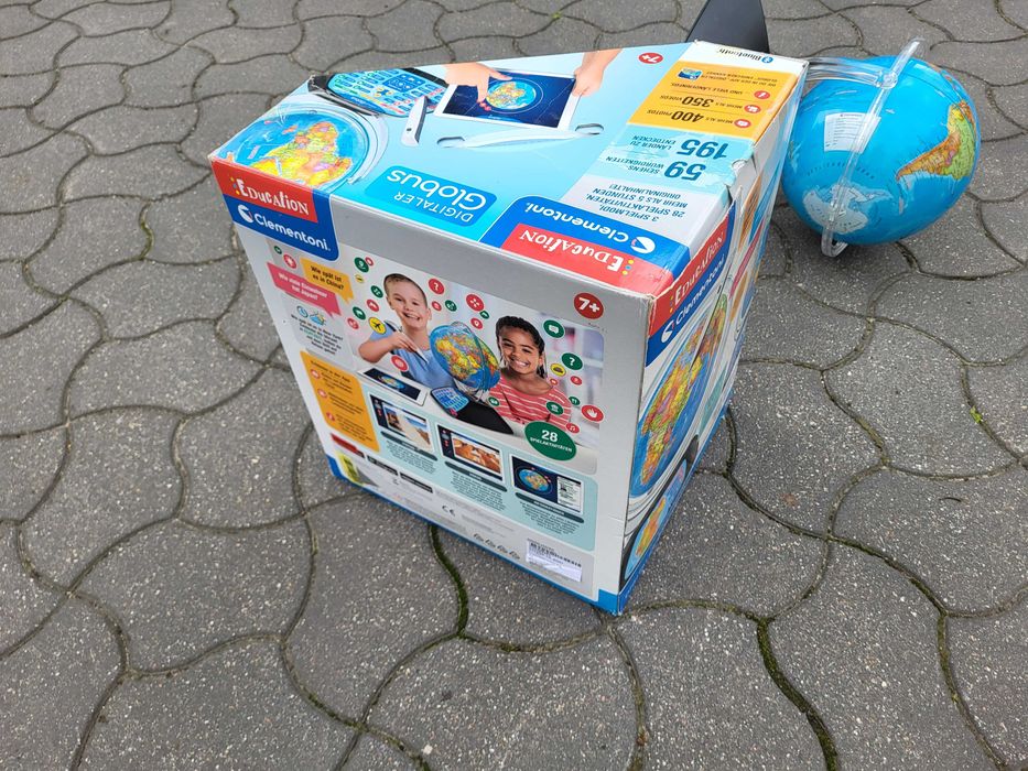 Interaktywny globus CLEMENTONI EduGlobus Digital Real Timi