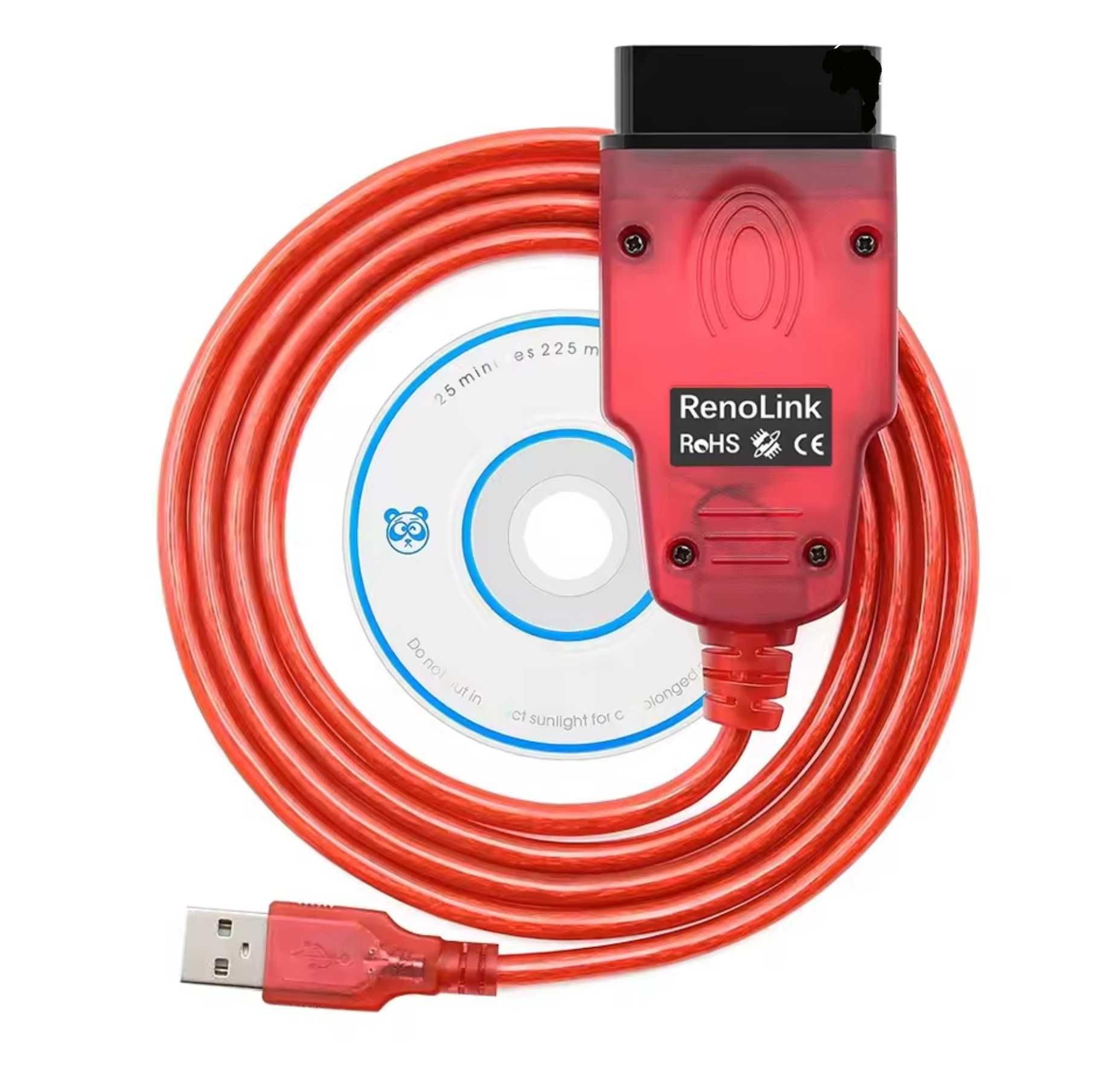 Kabel diagnostyczny interfejs Renolink V2.10 dla Renault i Dacia