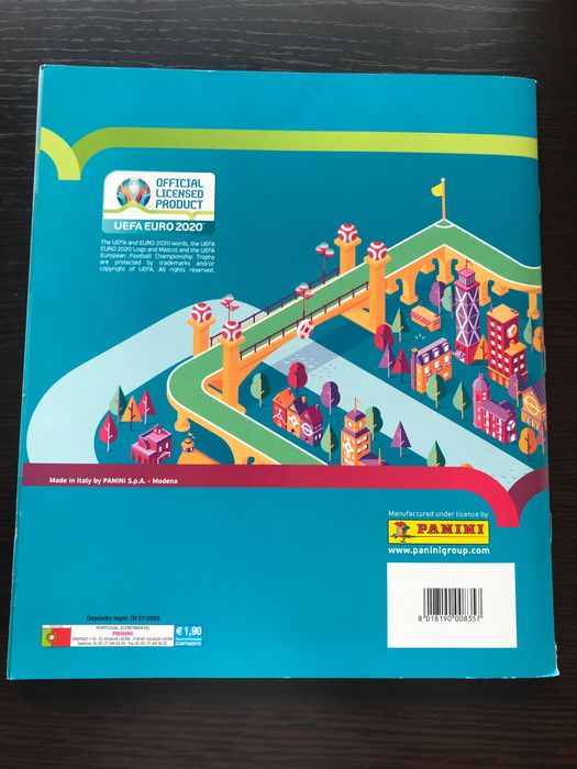 Caderneta Panini Euro 2020 Preview