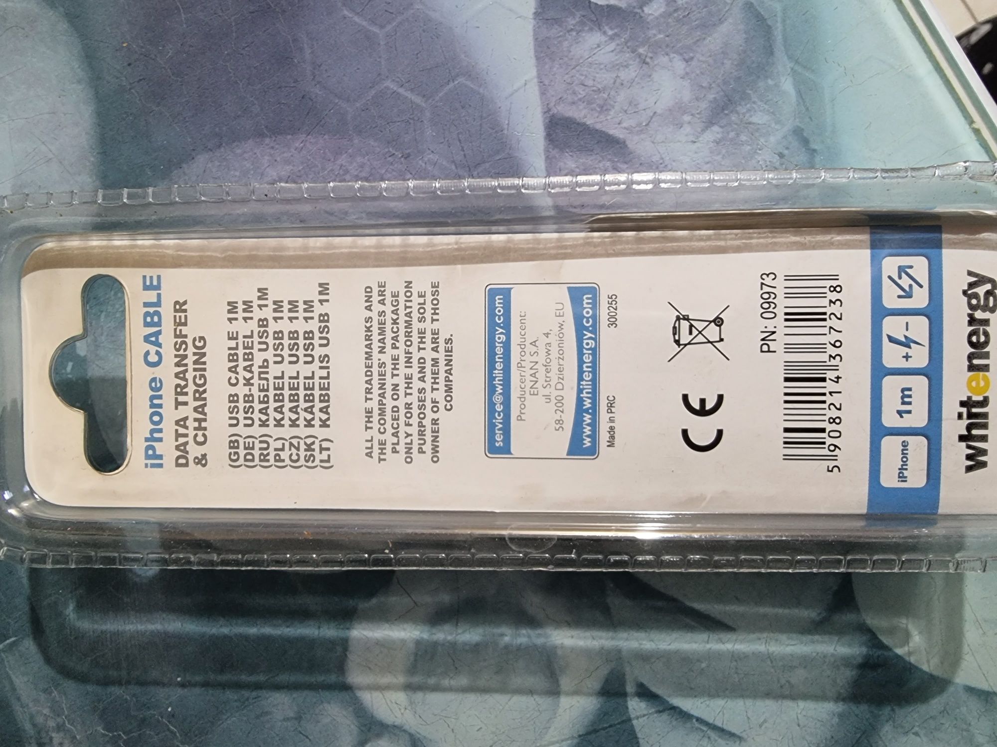 USB kabel transfer ładowanie