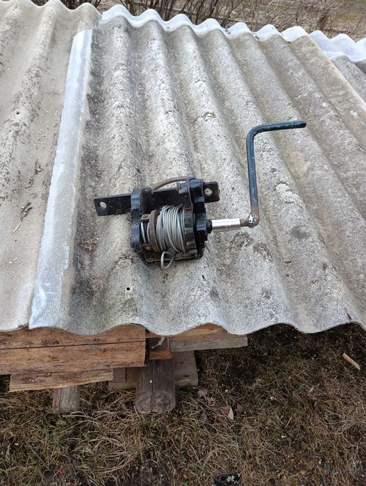 Лебідка ручна 10 метрів трос