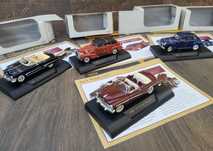 Miniaturas RBA 1/32 - carros antigos - Buick, Cadillac, Plymouth