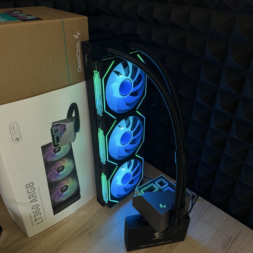 Водянка DeepCool LT 360 Argb рідинне охолодження, кулер