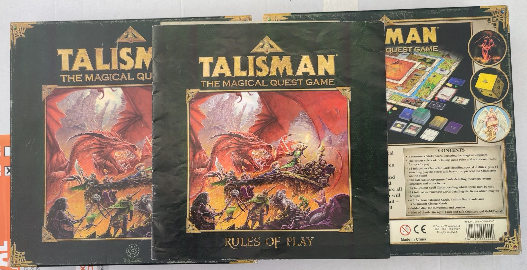 Talisman 4 ed. ENG Black Industries+bonus