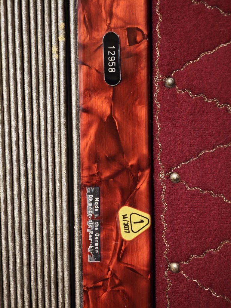 Akordeon Horch 120 basów musette