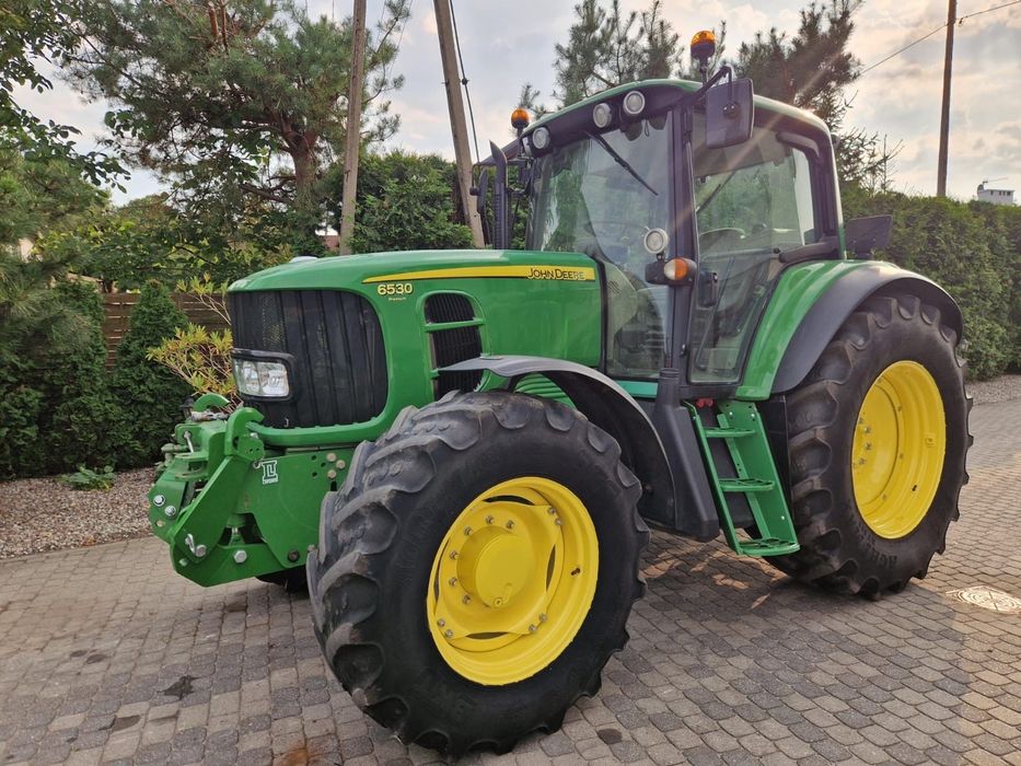 John Deere 6530 PREMIUM  Tuz WOM Miękka oś Import Klimatyzacja Ciągnik rolniczy używany
