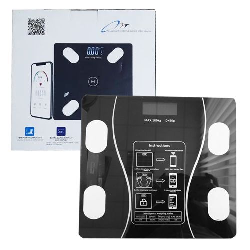 Smart ваги, розумні підлогові 17A-C, 180кг (0,05 кг), bluetooth