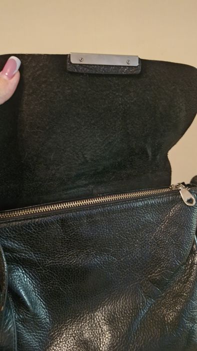 Натуральная кожаная сумочка