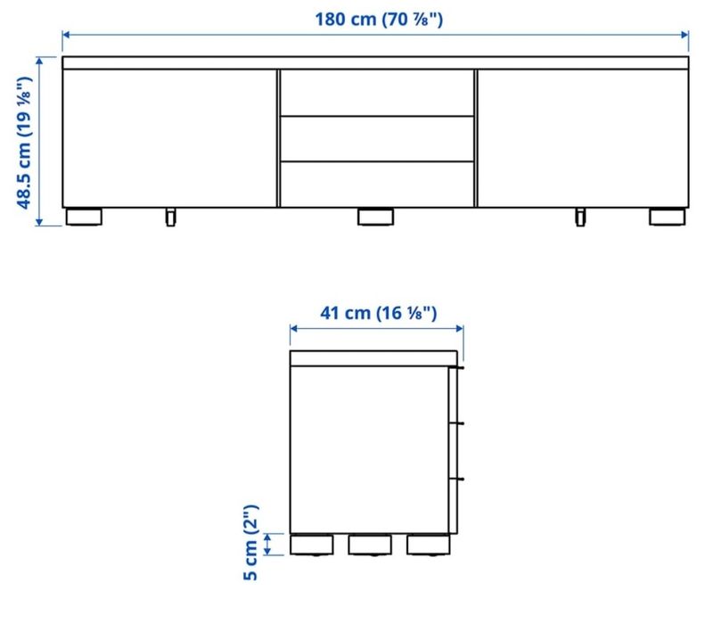 Móvel TV Ikea Vests Burs