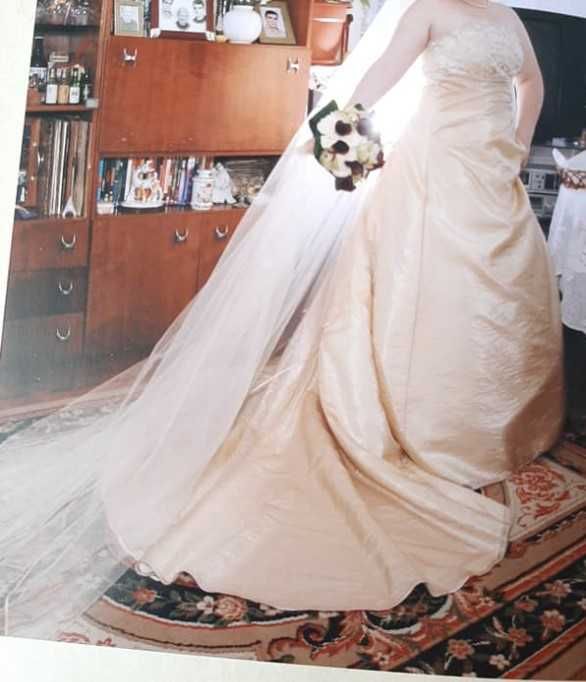 Vestido de noiva da marca "Pronovias"