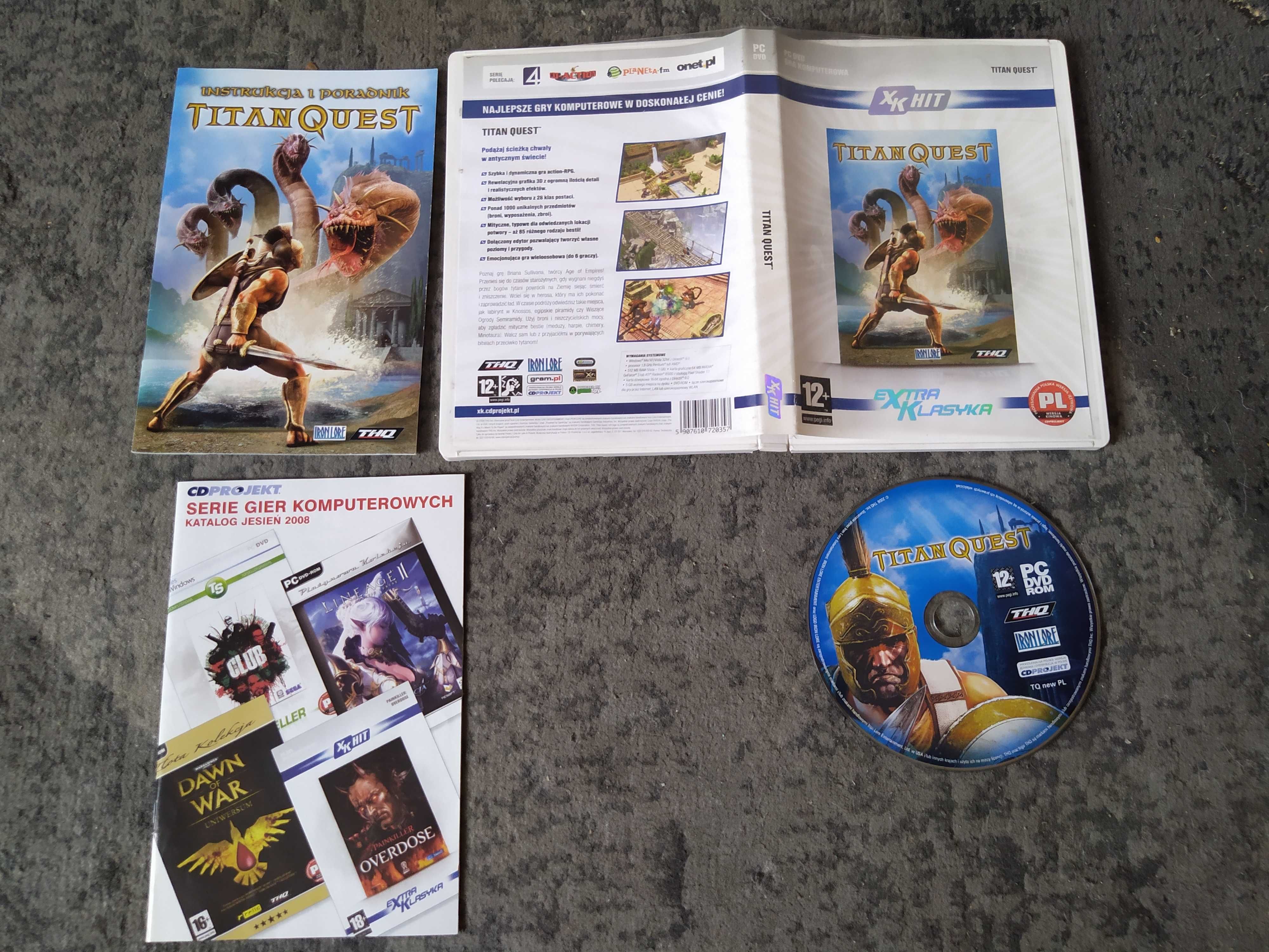 Titan Quest PC DVD PL